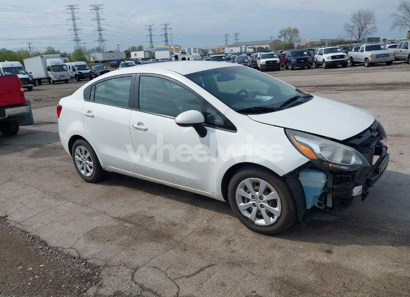 2014 Kia Rio LX (VIN KNADM4A36E6349087) main photo