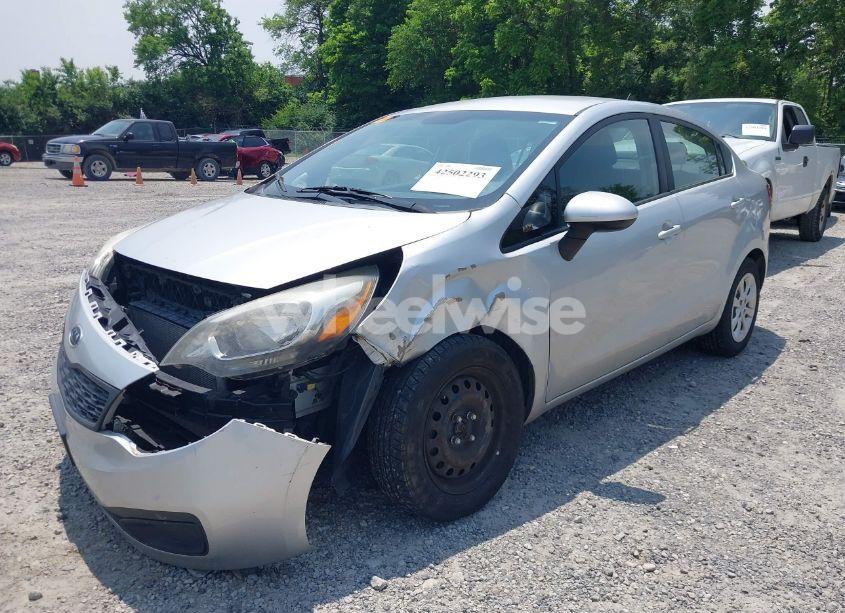 Photo 2 of 2012 Kia Rio LX (VIN KNADM4A38C6057552)