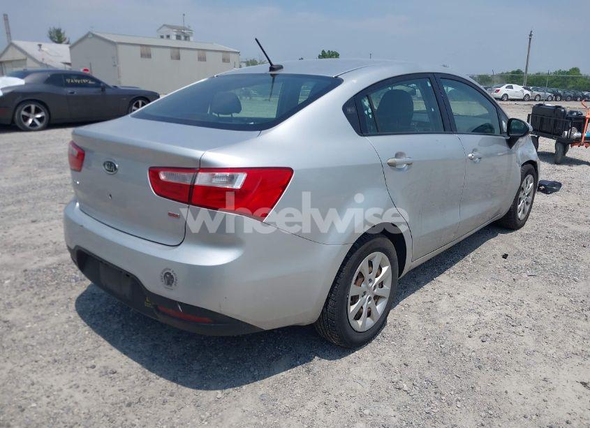 Photo 4 of 2012 Kia Rio LX (VIN KNADM4A38C6057552)