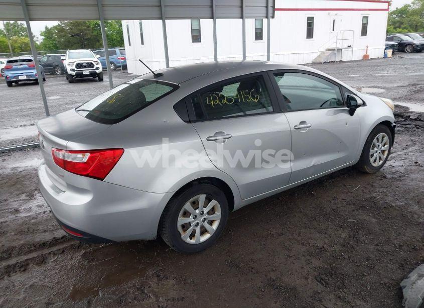 Photo 4 of 2013 Kia Rio LX (VIN KNADM4A38D6267151)