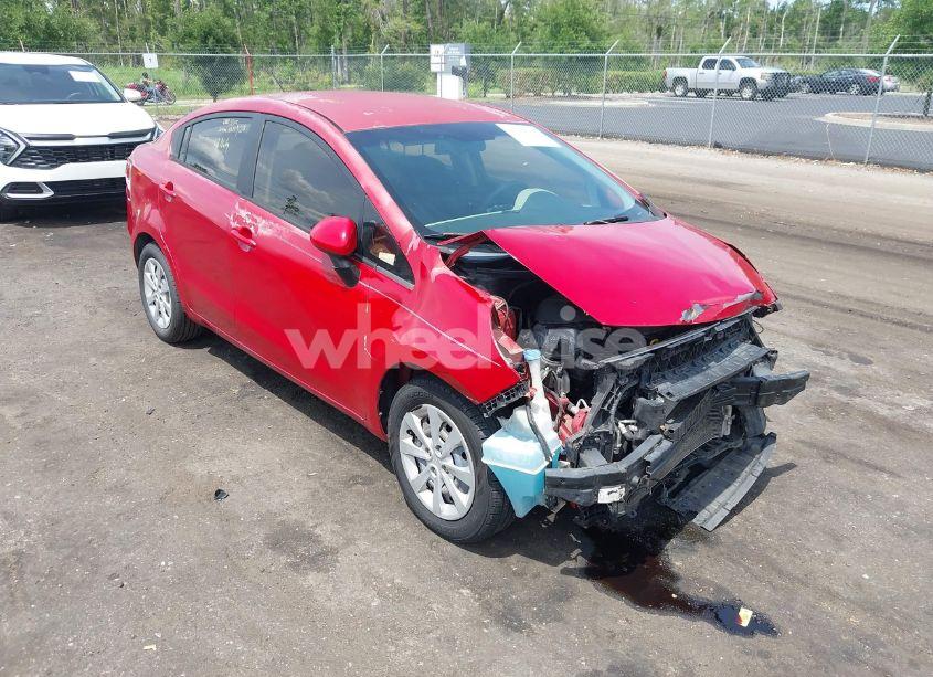 2013 Kia Rio LX (VIN KNADM4A38D6291093) main photo