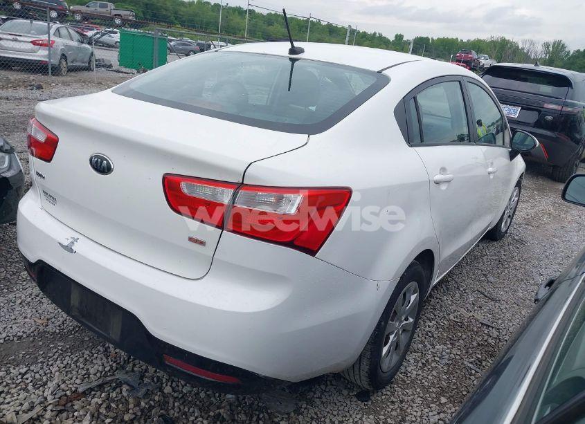 Photo 4 of 2014 Kia Rio LX (VIN KNADM4A38E6350502)