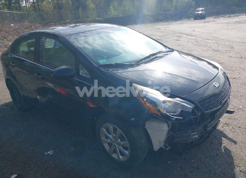 2014 Kia Rio LX (VIN KNADM4A38E6397979) main photo
