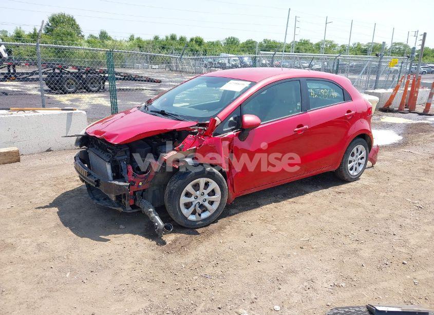 Photo 2 of 2012 Kia Rio5 LX (VIN KNADM5A33C6016302)
