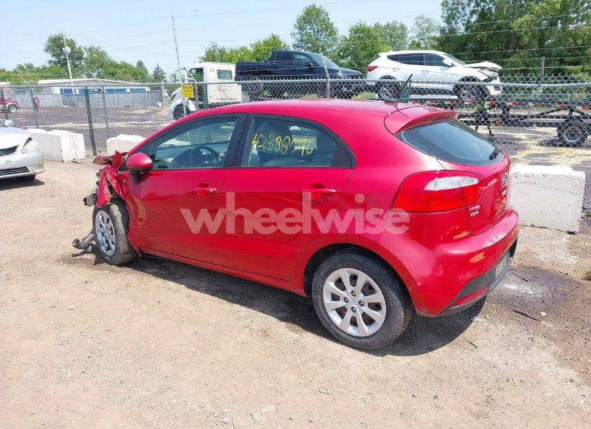 Photo 3 of 2012 Kia Rio5 LX (VIN KNADM5A33C6016302)