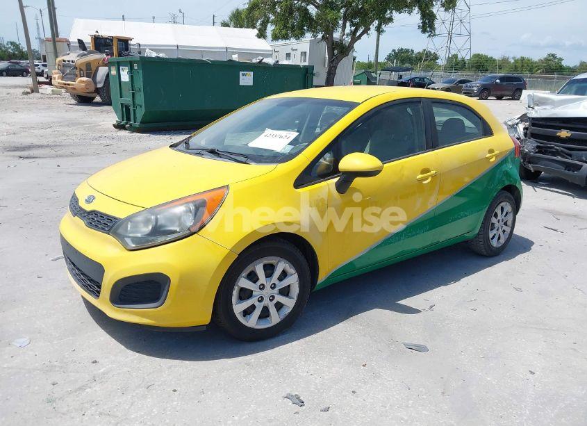 Photo 2 of 2013 Kia Rio LX (VIN KNADM5A34D6108634)