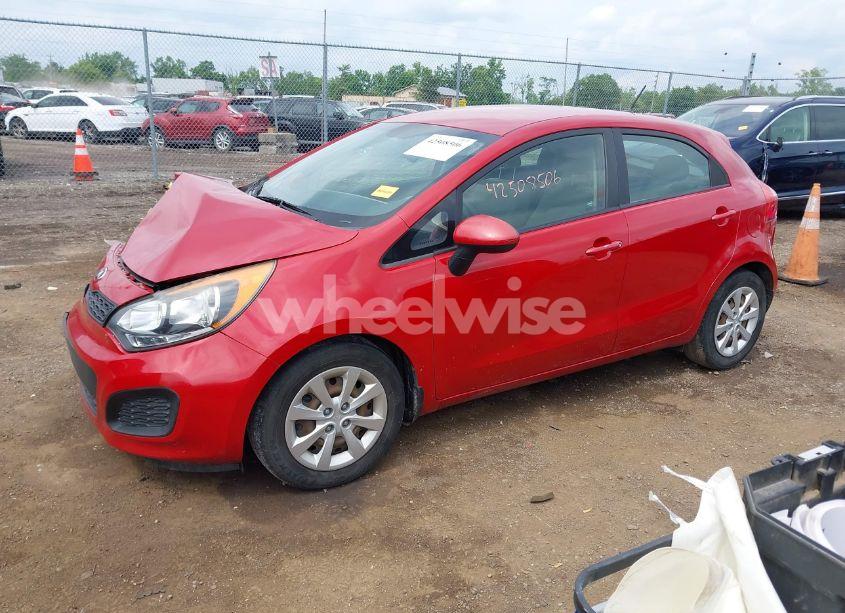 Photo 2 of 2015 Kia Rio LX (VIN KNADM5A36F6500713)