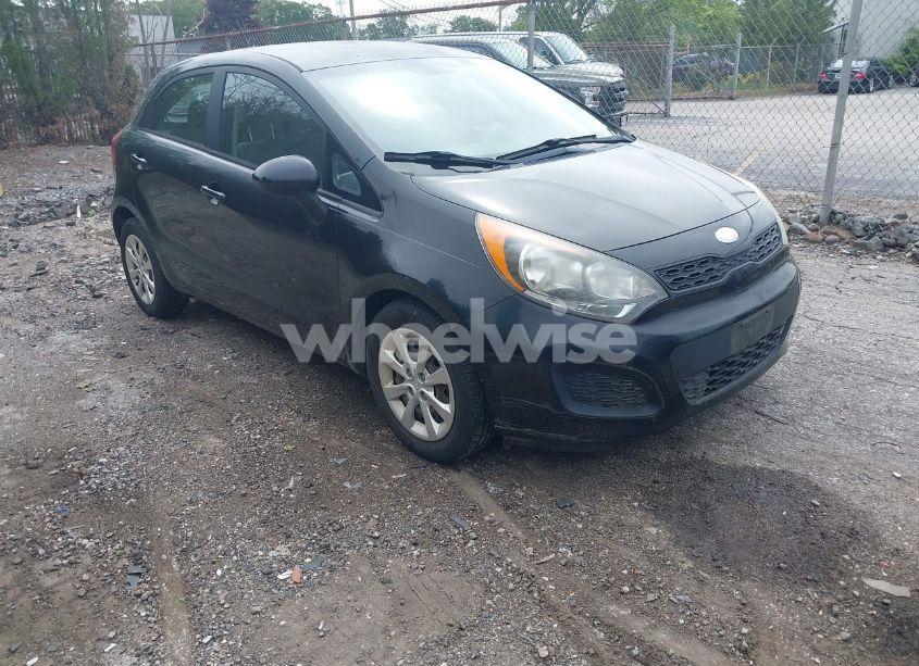 2014 Kia Rio LX (VIN KNADM5A3XE6355464) main photo