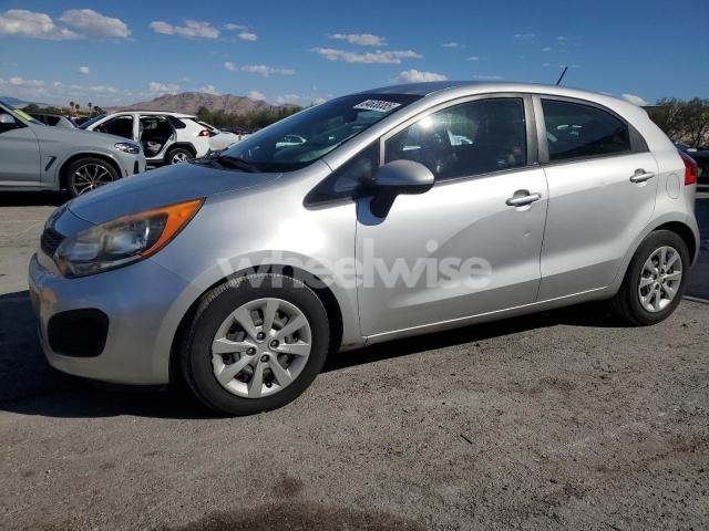 Photo 2 of 2014 KIA RIO LX (VIN KNADM5A3XE6405313)