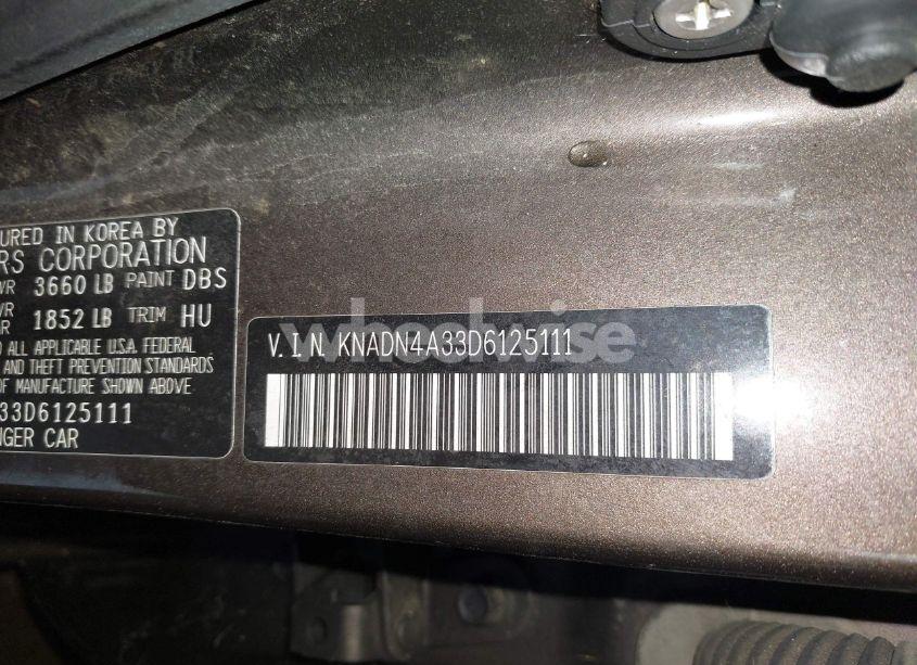 Photo 9 of 2013 Kia Rio EX (VIN KNADN4A33D6125111)