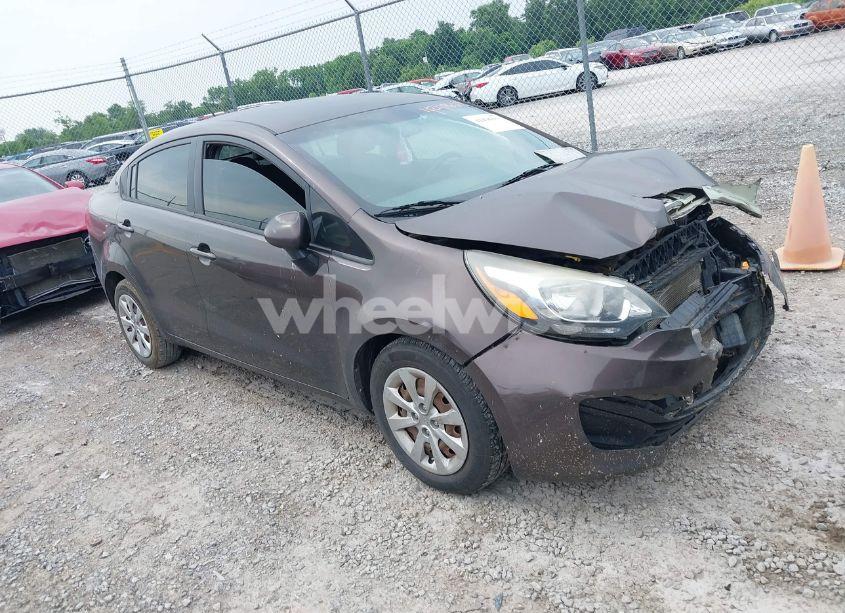 2014 Kia Rio EX (VIN KNADN4A35E6339258) main photo