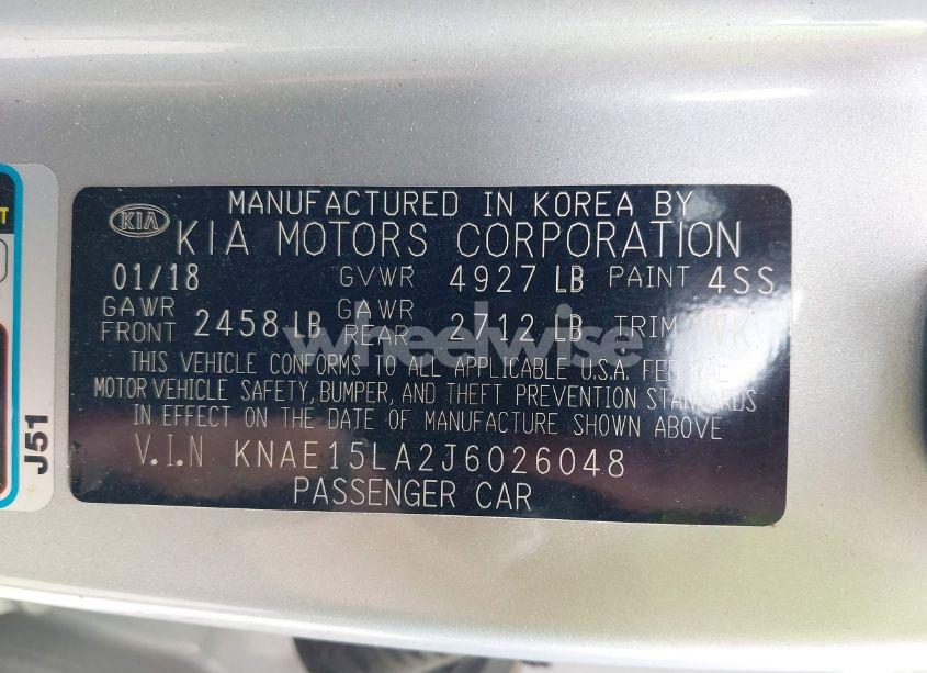 Photo 9 of 2018 Kia Stinger (VIN KNAE15LA2J6026048)