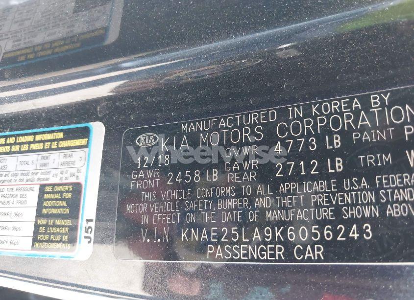 Photo 9 of 2019 Kia Stinger PREMIUM (VIN KNAE25LA9K6056243)