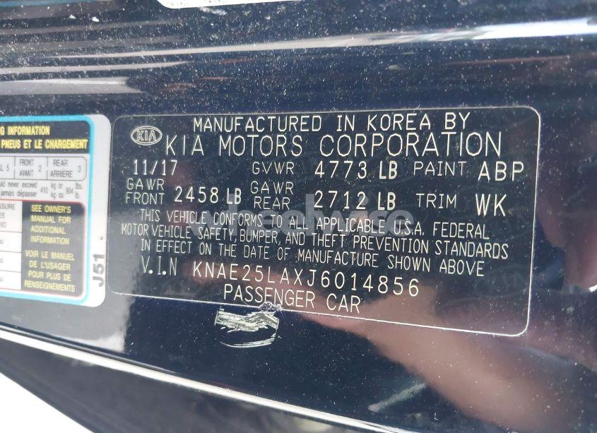 Photo 9 of 2018 Kia Stinger PREMIUM (VIN KNAE25LAXJ6014856)