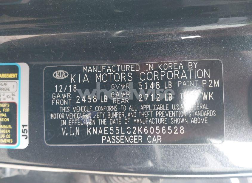 Photo 9 of 2019 Kia Stinger GT2 (VIN KNAE55LC2K6056528)