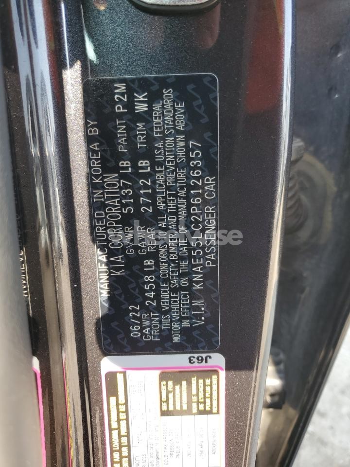 Photo 13 of 2023 KIA STINGER GT2 (VIN KNAE55LC2P6126357)