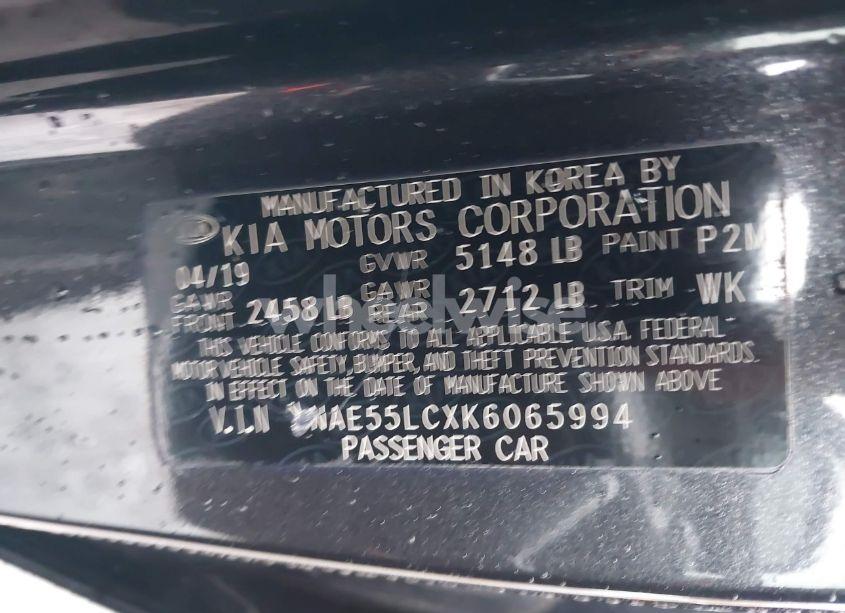 Photo 9 of 2019 Kia Stinger GT2 (VIN KNAE55LCXK6065994)