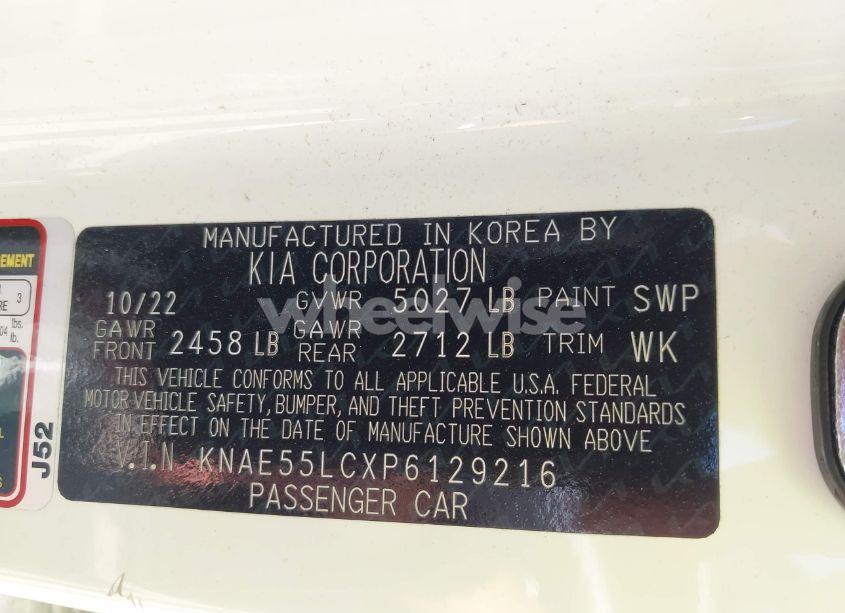 Photo 9 of 2023 Kia Stinger GT2 (VIN KNAE55LCXP6129216)