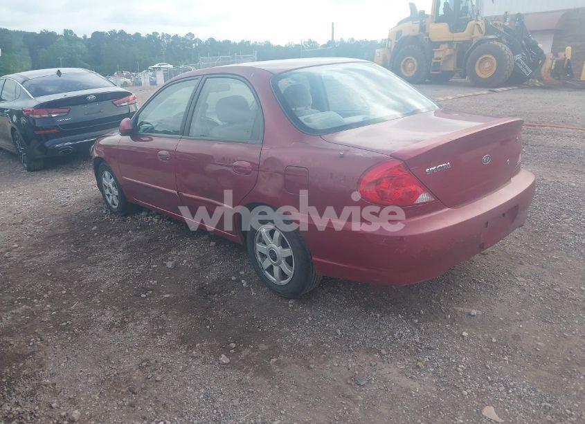 Photo 3 of 2003 Kia Spectra LS (VIN KNAFB121X35293054)
