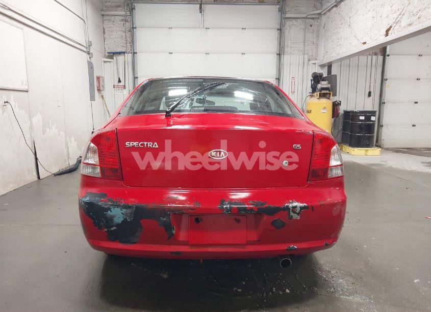 Photo 16 of 2003 Kia Spectra GS/GSX (VIN KNAFB161035115874)