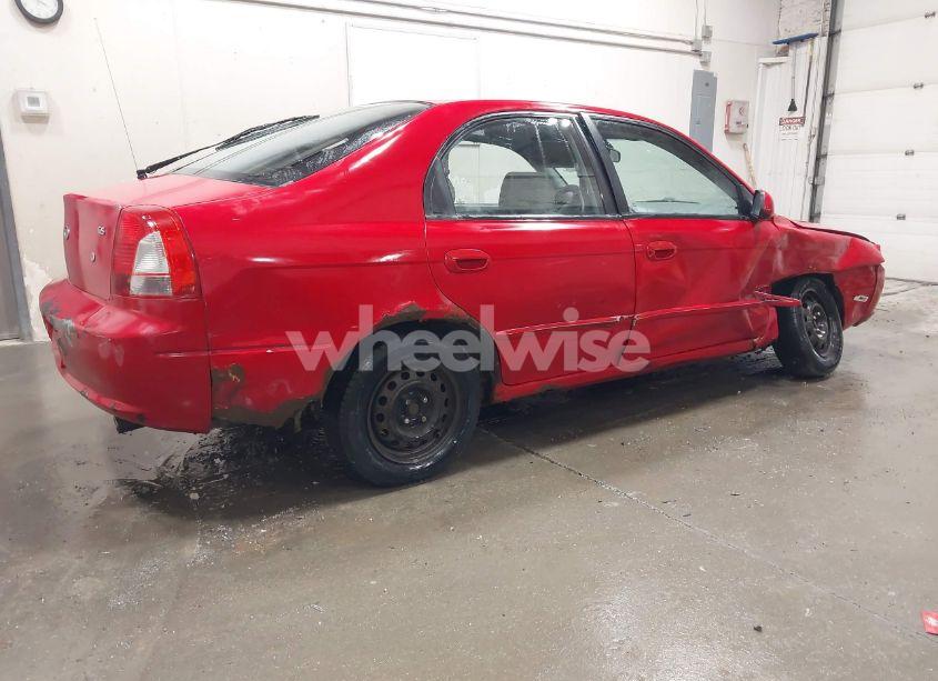 Photo 4 of 2003 Kia Spectra GS/GSX (VIN KNAFB161035115874)