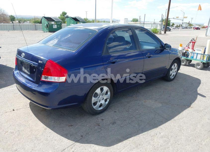 Photo 4 of 2007 Kia Spectra EX (VIN KNAFE121075399266)