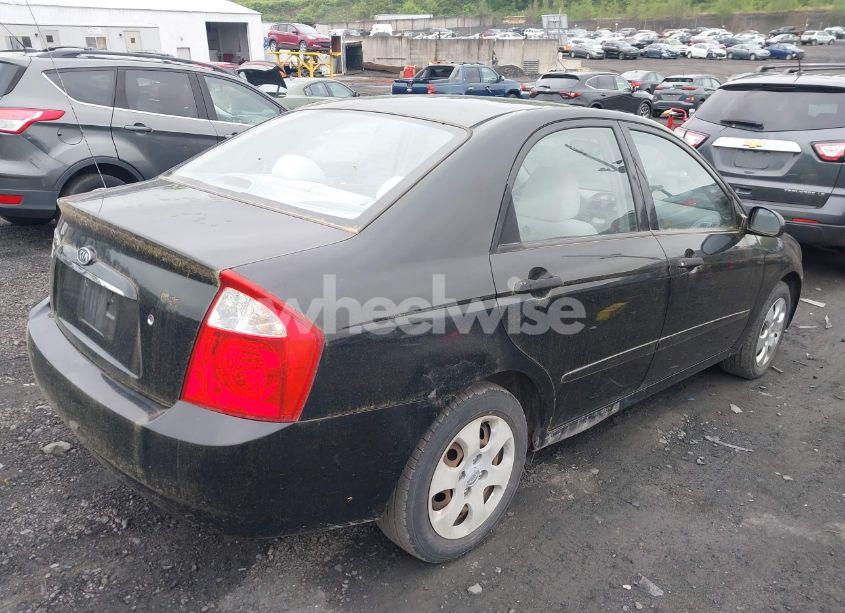 Photo 4 of 2005 Kia Spectra EX/LX/SX (VIN KNAFE121355138257)