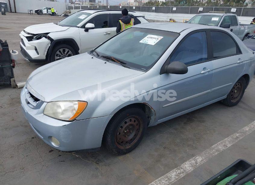 Photo 2 of 2005 Kia Spectra EX/LX/SX (VIN KNAFE121755142490)