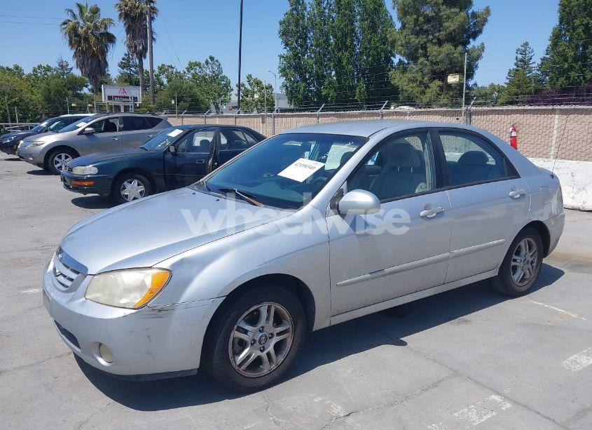 Photo 6 of 2004 Kia Spectra EX/LX (VIN KNAFE122145036611)