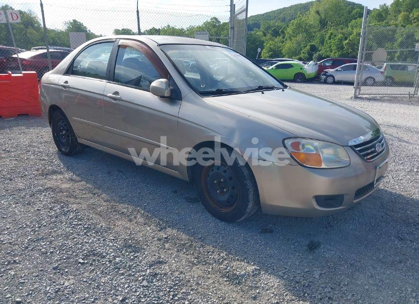 2008 Kia Spectra EX (VIN KNAFE122785581489) main photo