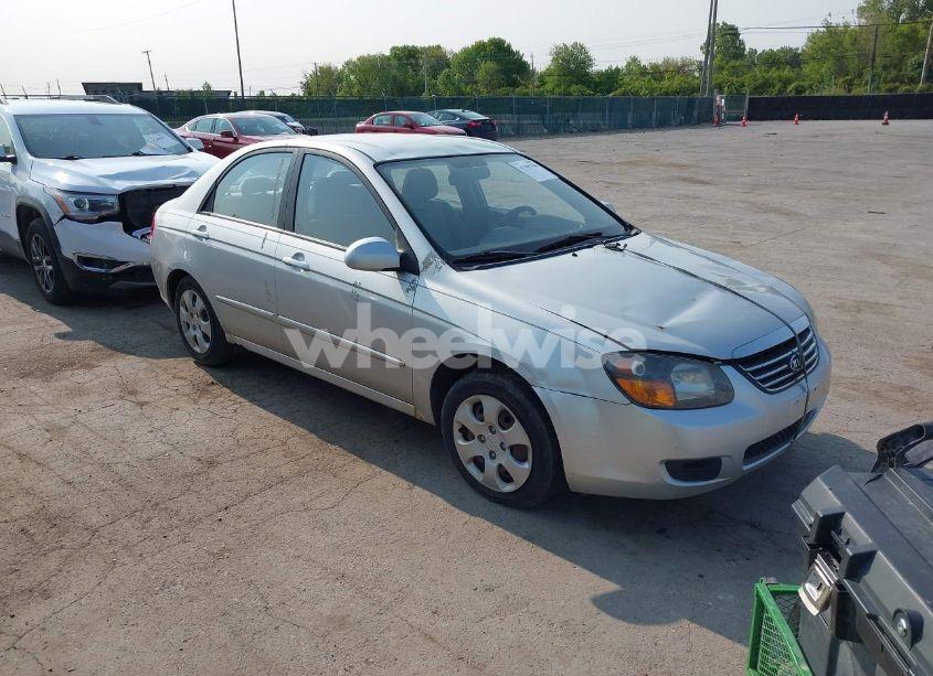 2009 Kia Spectra EX (VIN KNAFE222195619595) main photo