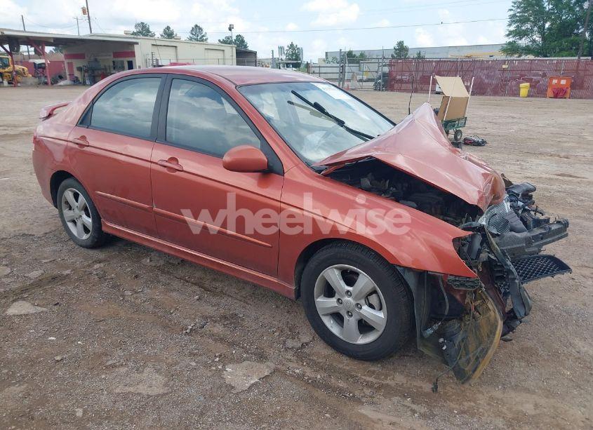 2009 Kia Spectra SX (VIN KNAFE222395027440) main photo