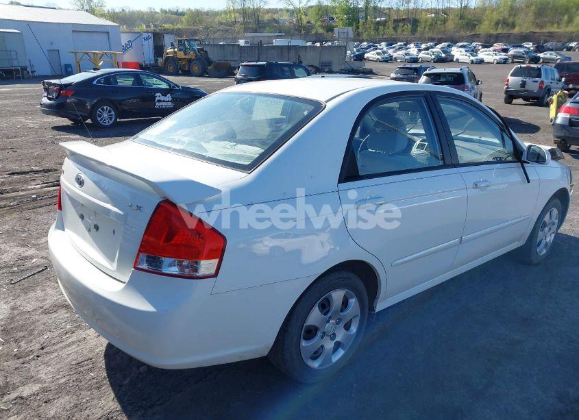 Photo 4 of 2009 Kia Spectra LX (VIN KNAFE222595616439)