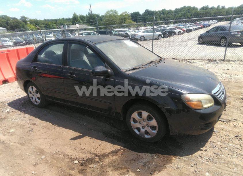 2009 Kia Spectra EX (VIN KNAFE222995640761) main photo