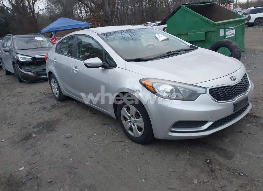2014 Kia Forte LX (VIN KNAFK4A63E5054821) main photo