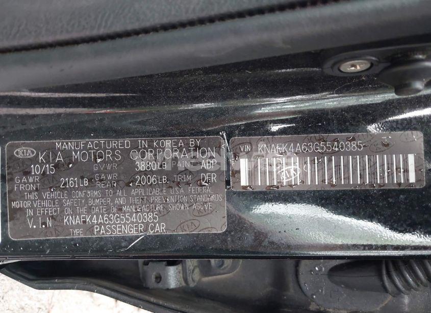 Photo 9 of 2016 Kia Forte LX (VIN KNAFK4A63G5540385)