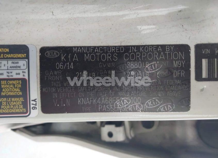 Photo 9 of 2015 Kia Forte LX (VIN KNAFK4A68F5295100)