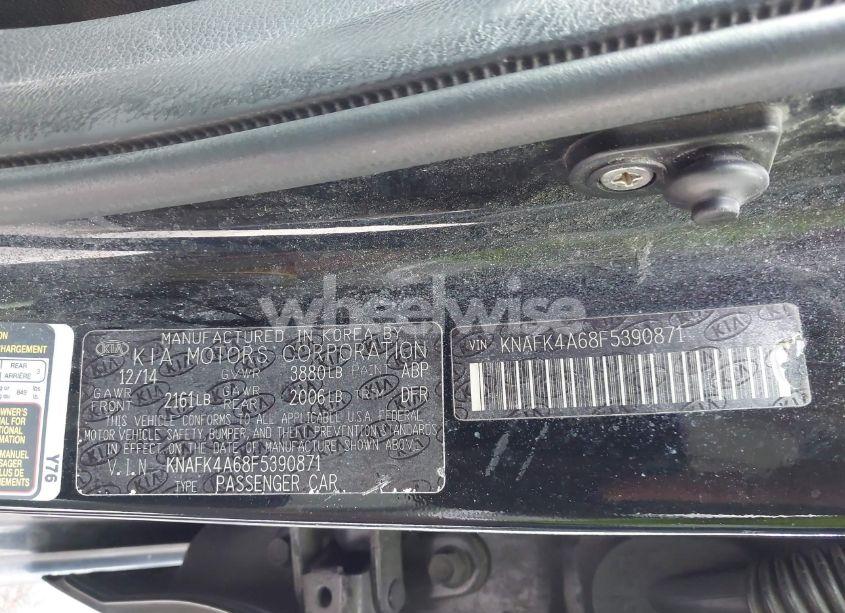 Photo 9 of 2015 Kia Forte LX (VIN KNAFK4A68F5390871)