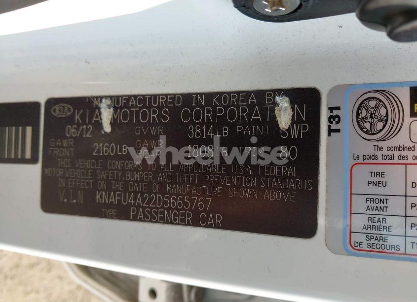 Photo 9 of 2013 Kia Forte EX (VIN KNAFU4A22D5665767)