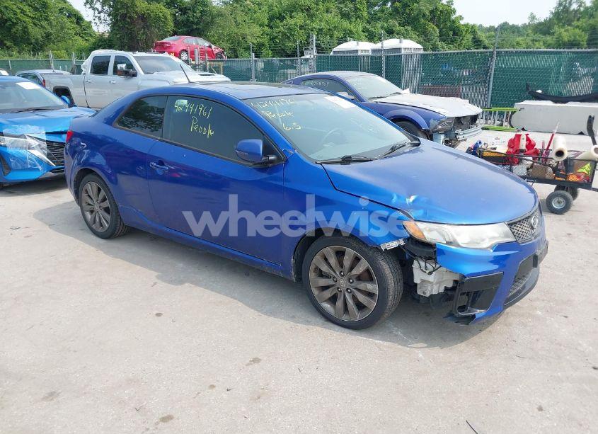 2012 Kia Forte KOUP SX (VIN KNAFW6A39C5643049) main photo