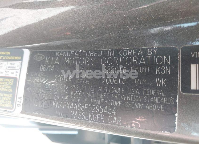 Photo 9 of 2015 Kia Forte LX (VIN KNAFX4A68F5295454)
