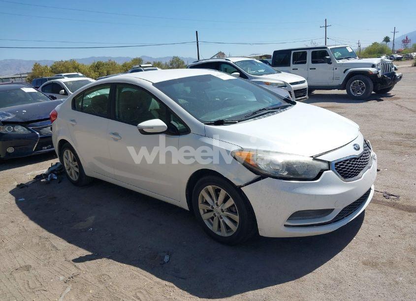 2014 Kia Forte LX (VIN KNAFX4A6XE5217305) main photo