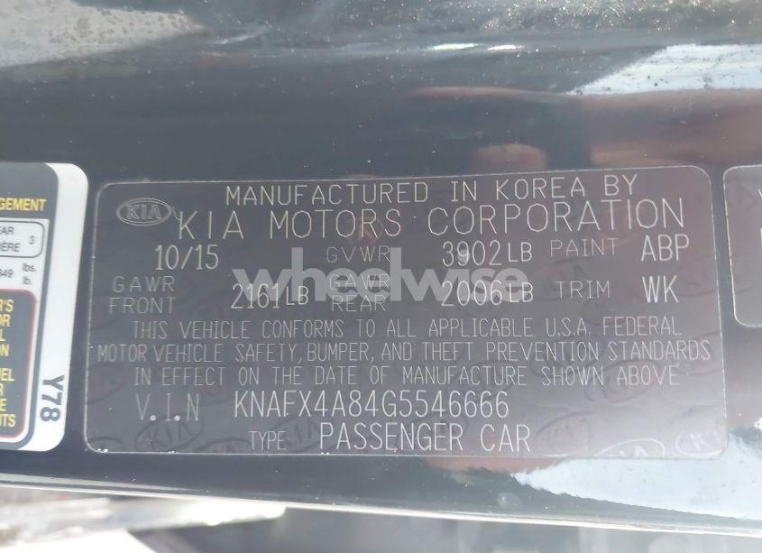 Photo 9 of 2016 Kia Forte EX (VIN KNAFX4A84G5546666)