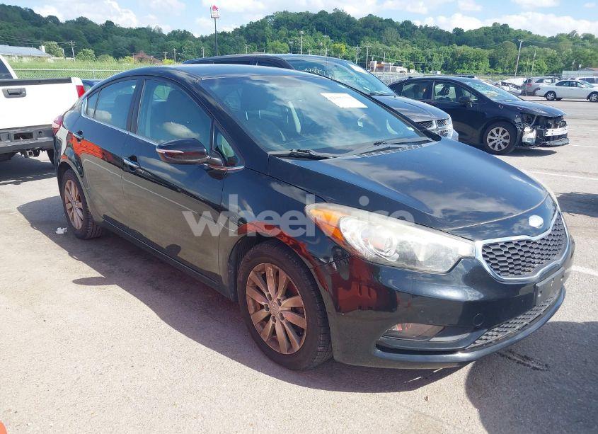 2014 Kia Forte EX (VIN KNAFX4A86E5076086) main photo