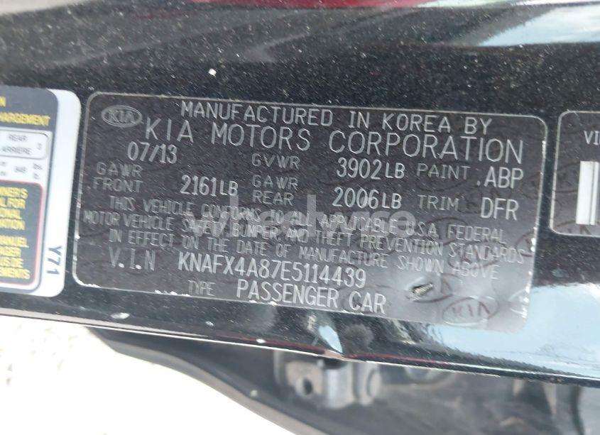 Photo 9 of 2014 Kia Forte EX (VIN KNAFX4A87E5114439)
