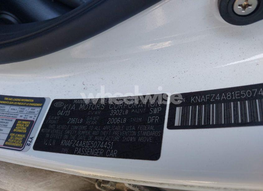 Photo 9 of 2014 Kia Forte EX (VIN KNAFZ4A81E5074451)