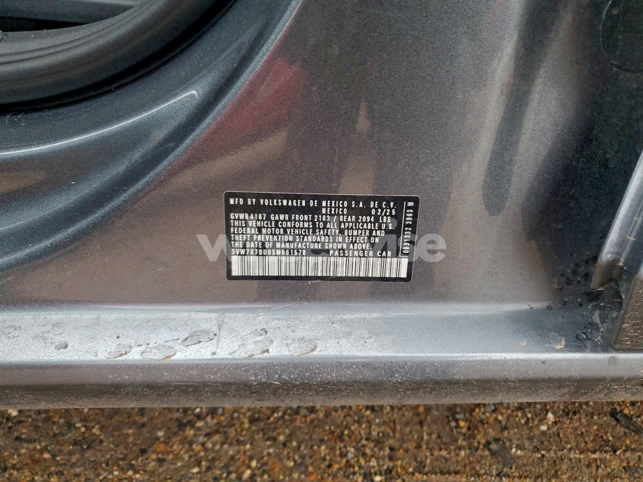 Photo 12 of 2025 VOLKSWAGEN JETTA SE (VIN KNAG6412BLA058096)