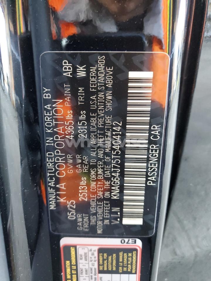 Photo 13 of 2026 KIA K5 GT LINE (VIN KNAG64J75T5404142)