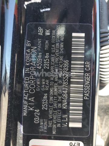 Photo 2 of 2025 KIA K5 GT LINE (VIN KNAG64J78S5273366)