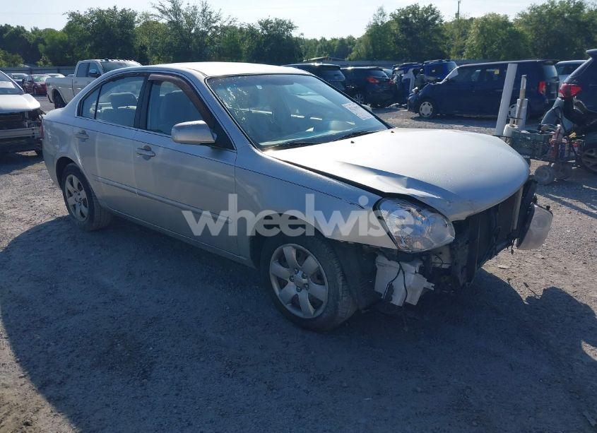2007 Kia Optima LX (VIN KNAGE123375104599) main photo